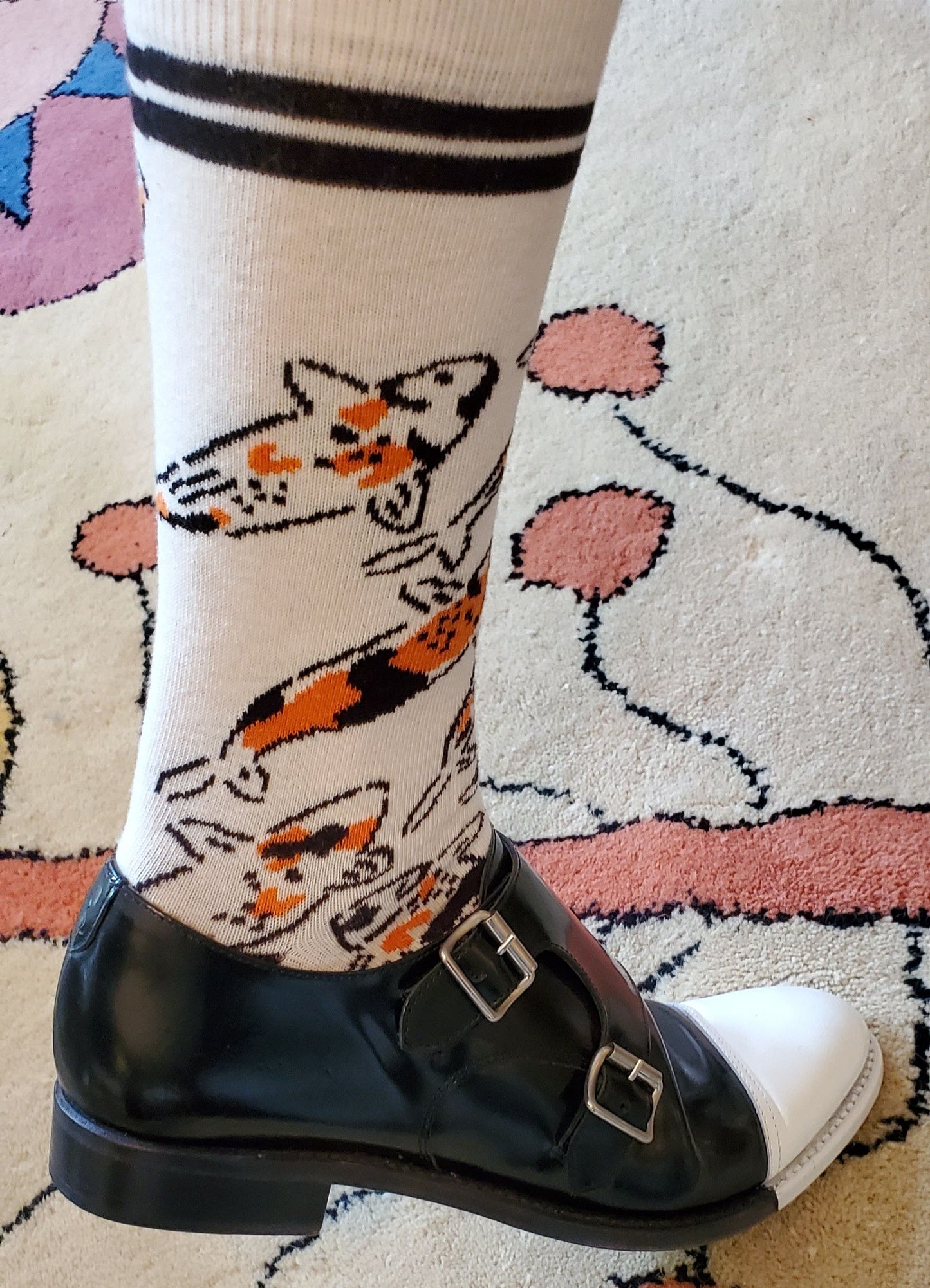 In Heroes We Trust + Jeremy Novy Collab Koi 100% Cotton Woven Socks