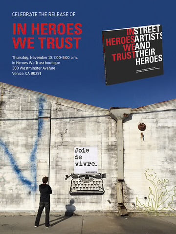 In Heroes We Trust x Knock Knock Book Launch Party