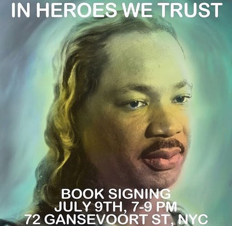 In Heroes We Trust x Ron English Book Signing at Gansevoort Gallery NYC