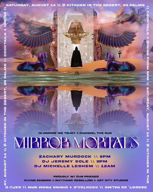 IHWT x Channel the Sun present Mirror Mortals August 2021