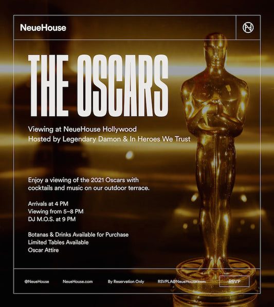 Neue House x IHWT x Legendary Damon Oscars Party 2021