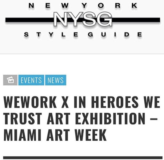 IHWT x WeWork Art Basel