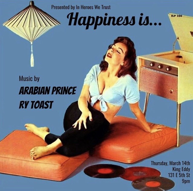 In Heroes We Trust presents Arabian Prince + DJ Ry Toast at King Eddy Bar DTLA