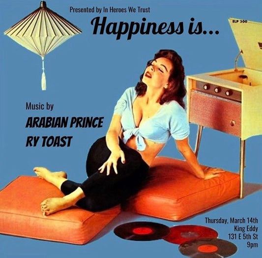 In Heroes We Trust presents Arabian Prince + DJ Ry Toast at King Eddy Bar DTLA