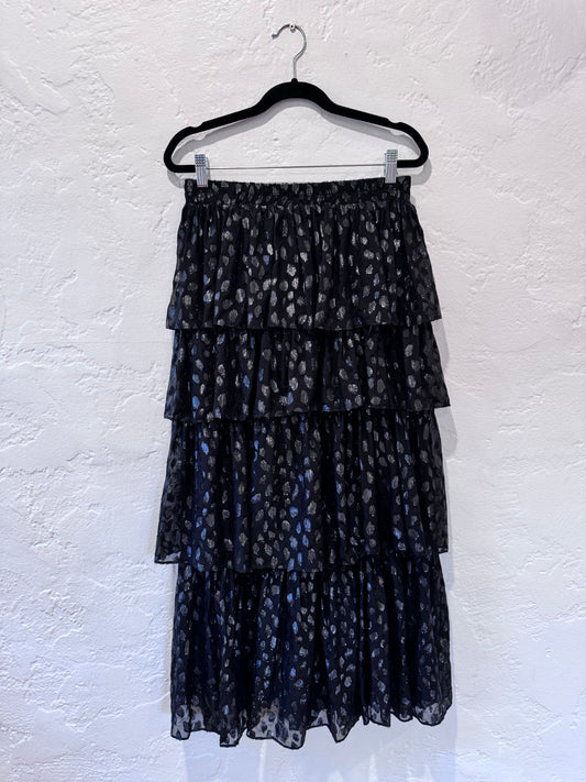 Rhode Metallic Lulu Skirt