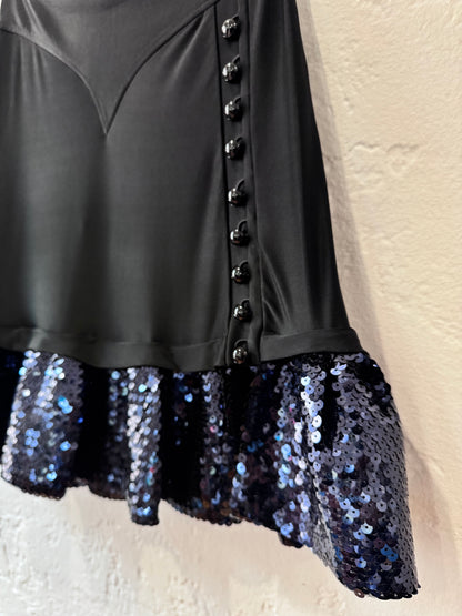 Paco Rabanne Sequin Trim Skirt