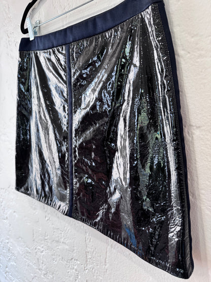 Versace Patent Leather Mini Skirt
