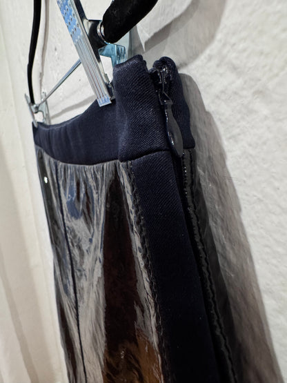 Versace Patent Leather Mini Skirt