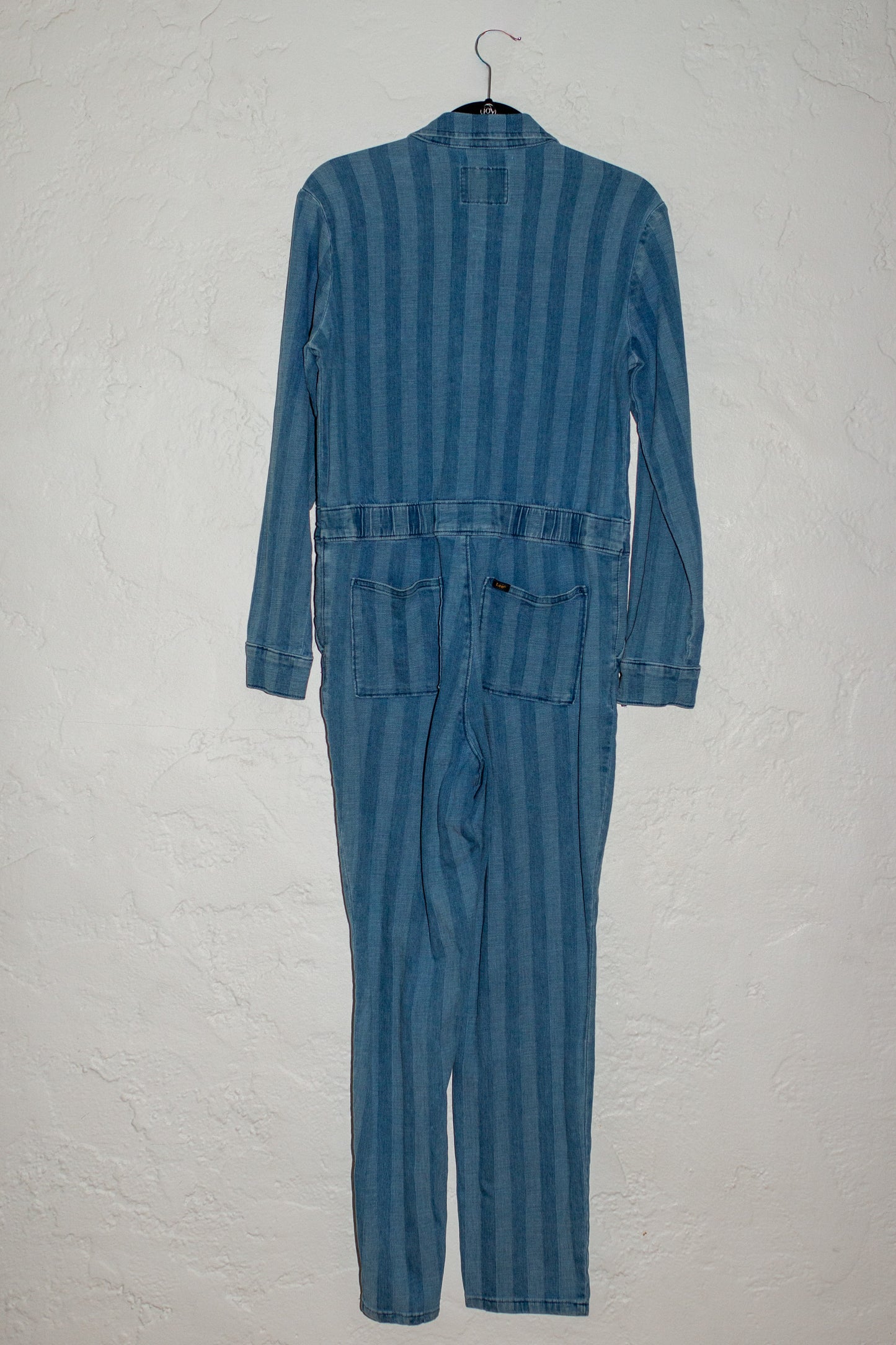 Lee Denim Striped Jumpsuit